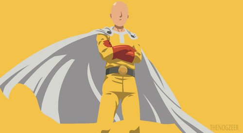 Saitama one punch anime - punch,