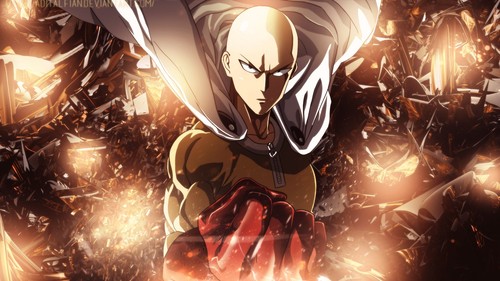 One punch anime poster - one,