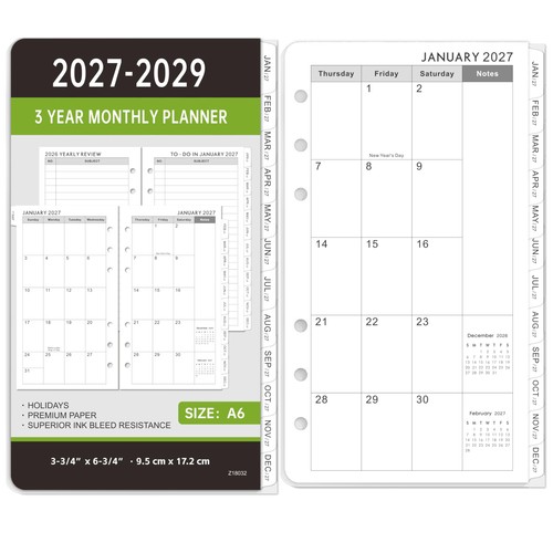 2027 2029 monthly - 2027-2029,